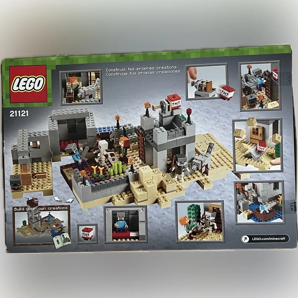 📦RARE Retired LEGO Minecraft: The Desert Outpost (21121) - NEW SEALED - Picture 16 of 17
